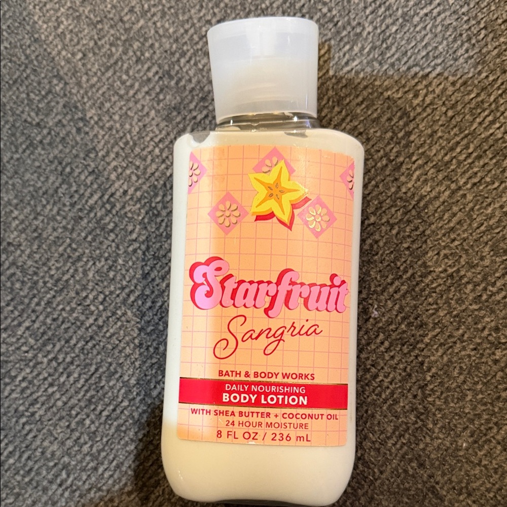 Bath & Body Works Starfruit Sangria Body Lotion